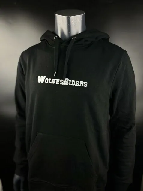 WolvesRiders HOODIE - black