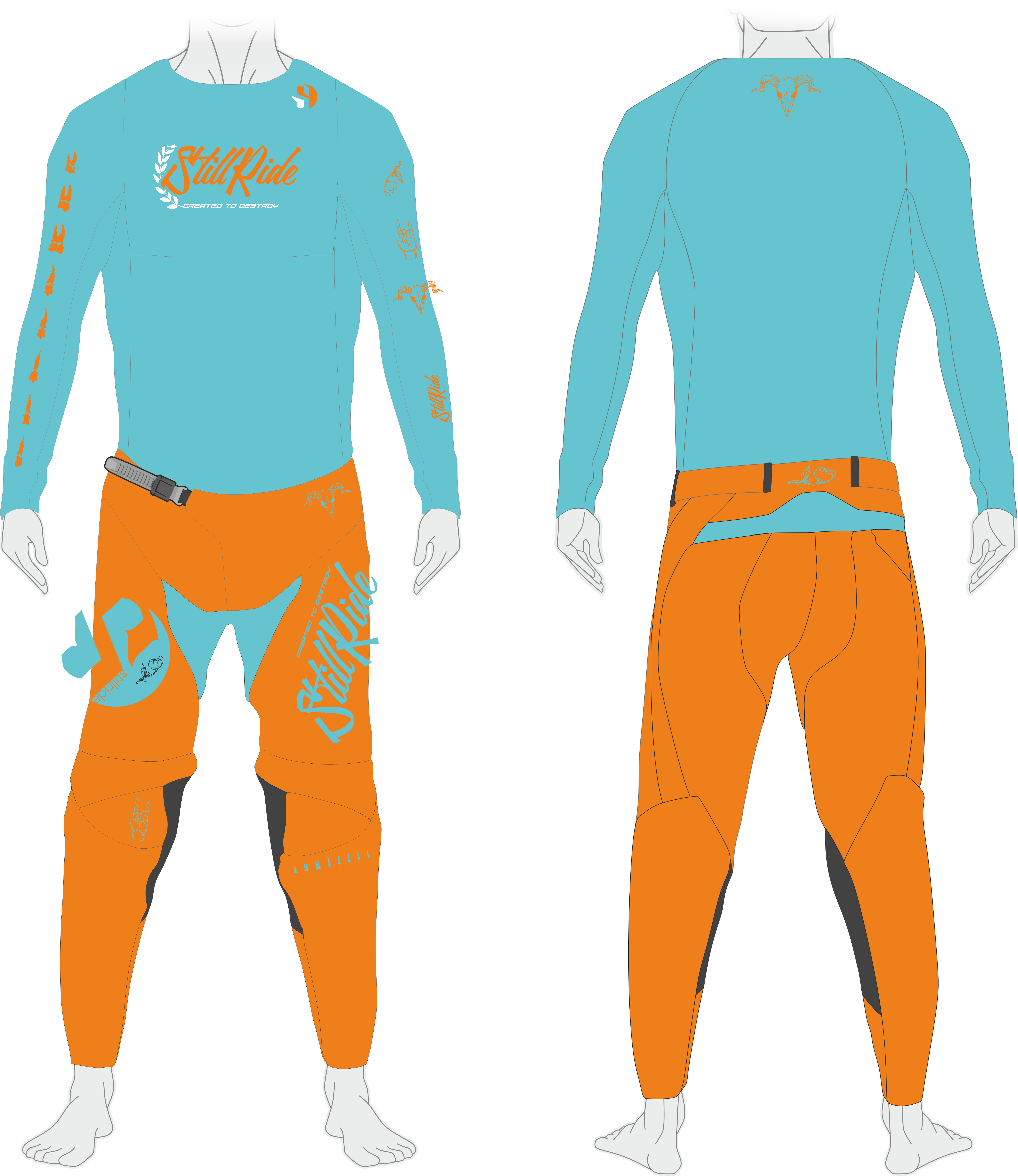Desert - ORANGE - SET