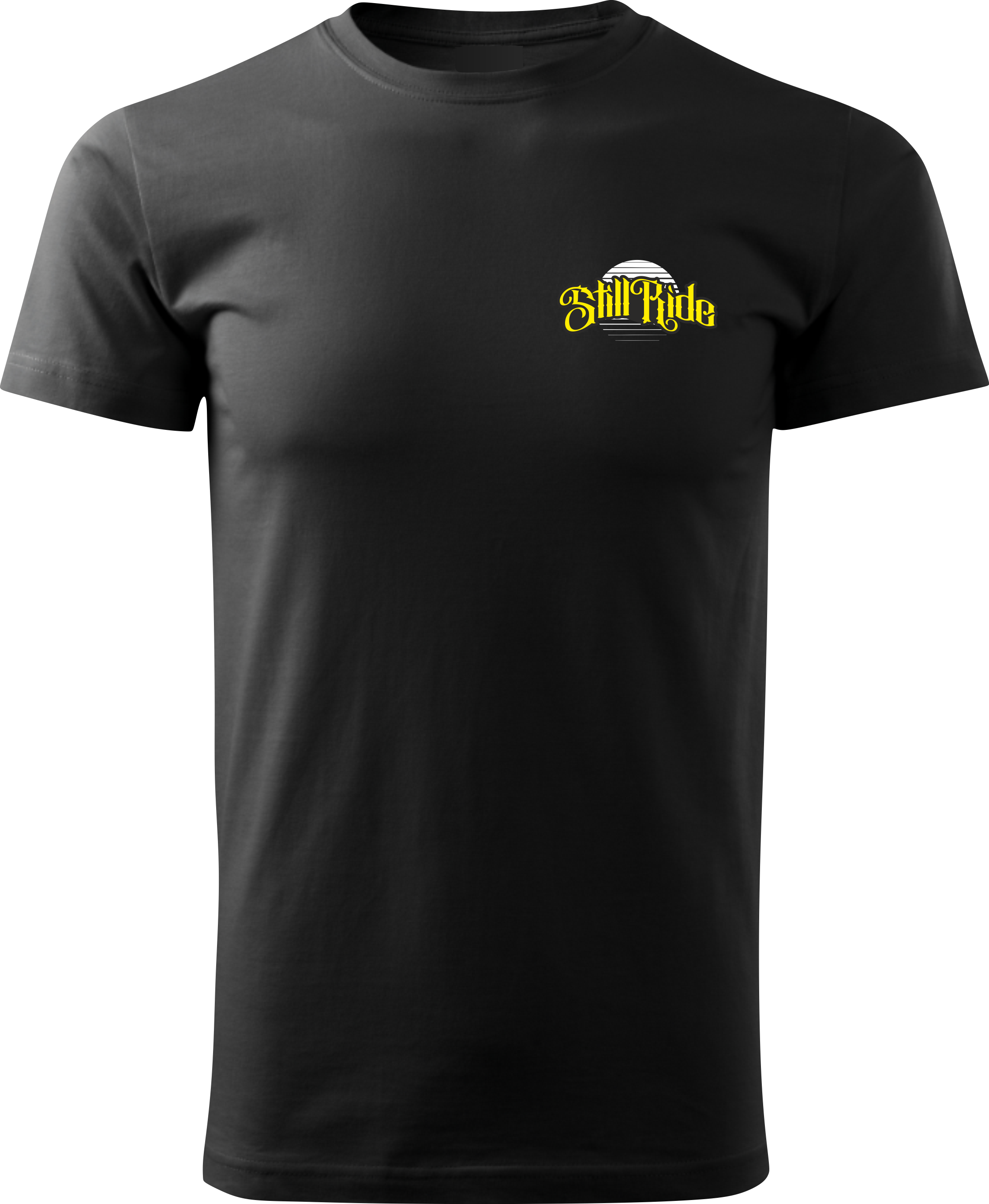 Skull Tričko - Black