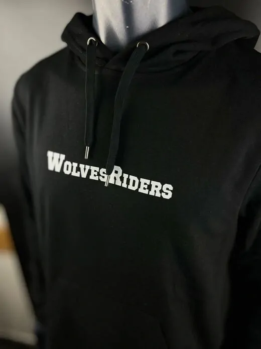 WolvesRiders HOODIE - black
