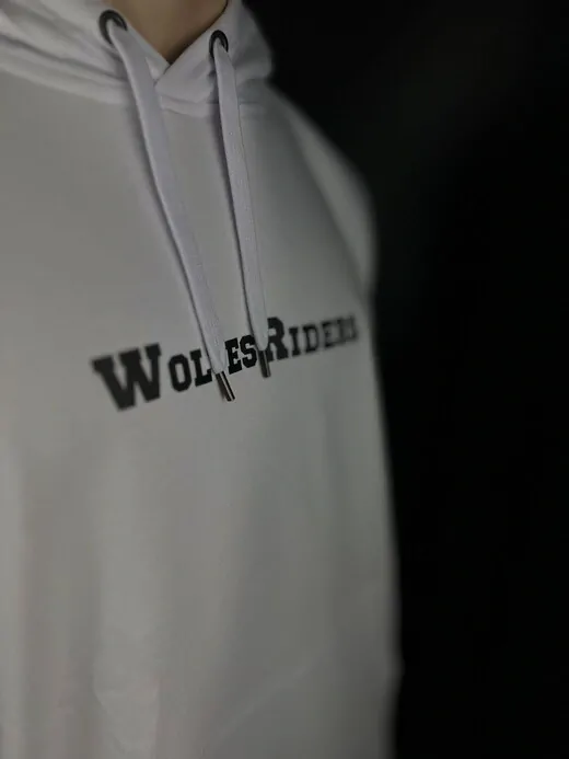 WolvesRiders HOODIE - white