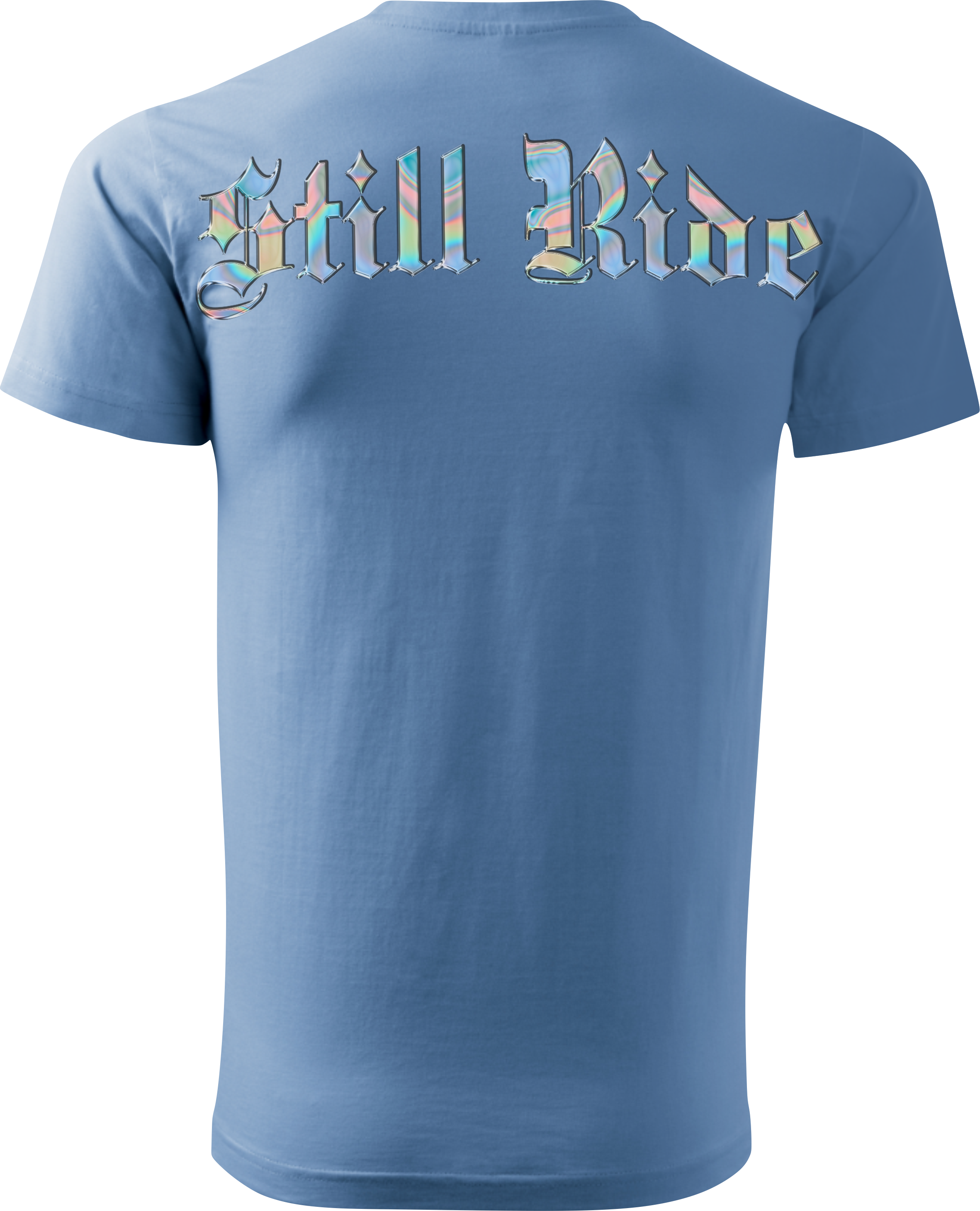 PA Holo Tričko - Light Blue