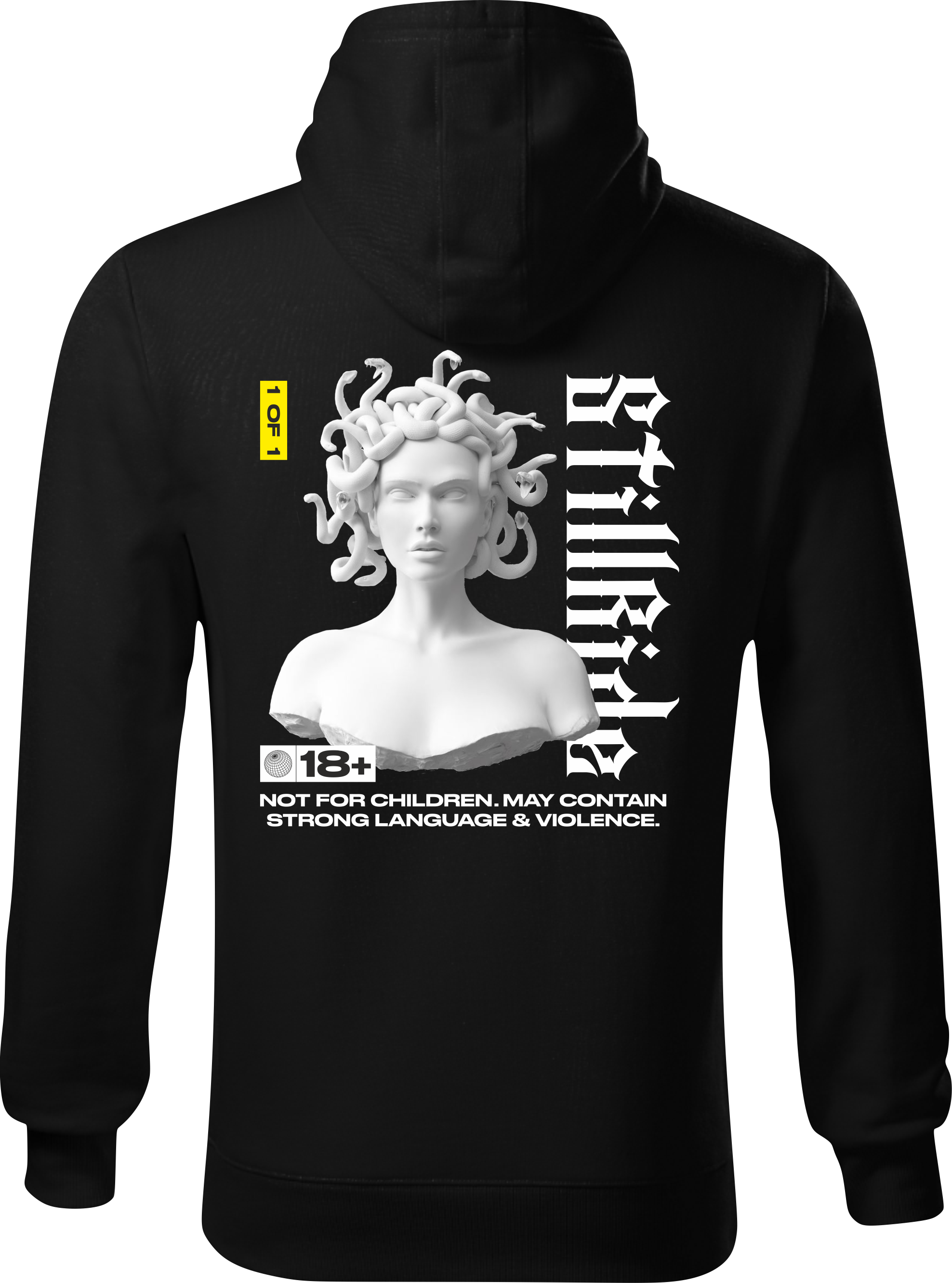 Medusa Mikina - Black