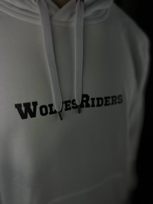 WolvesRiders HOODIE - white