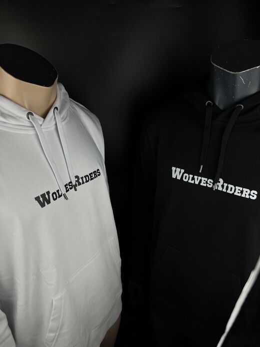 WolvesRiders HOODIE - black