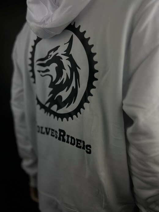 WolvesRiders HOODIE - white